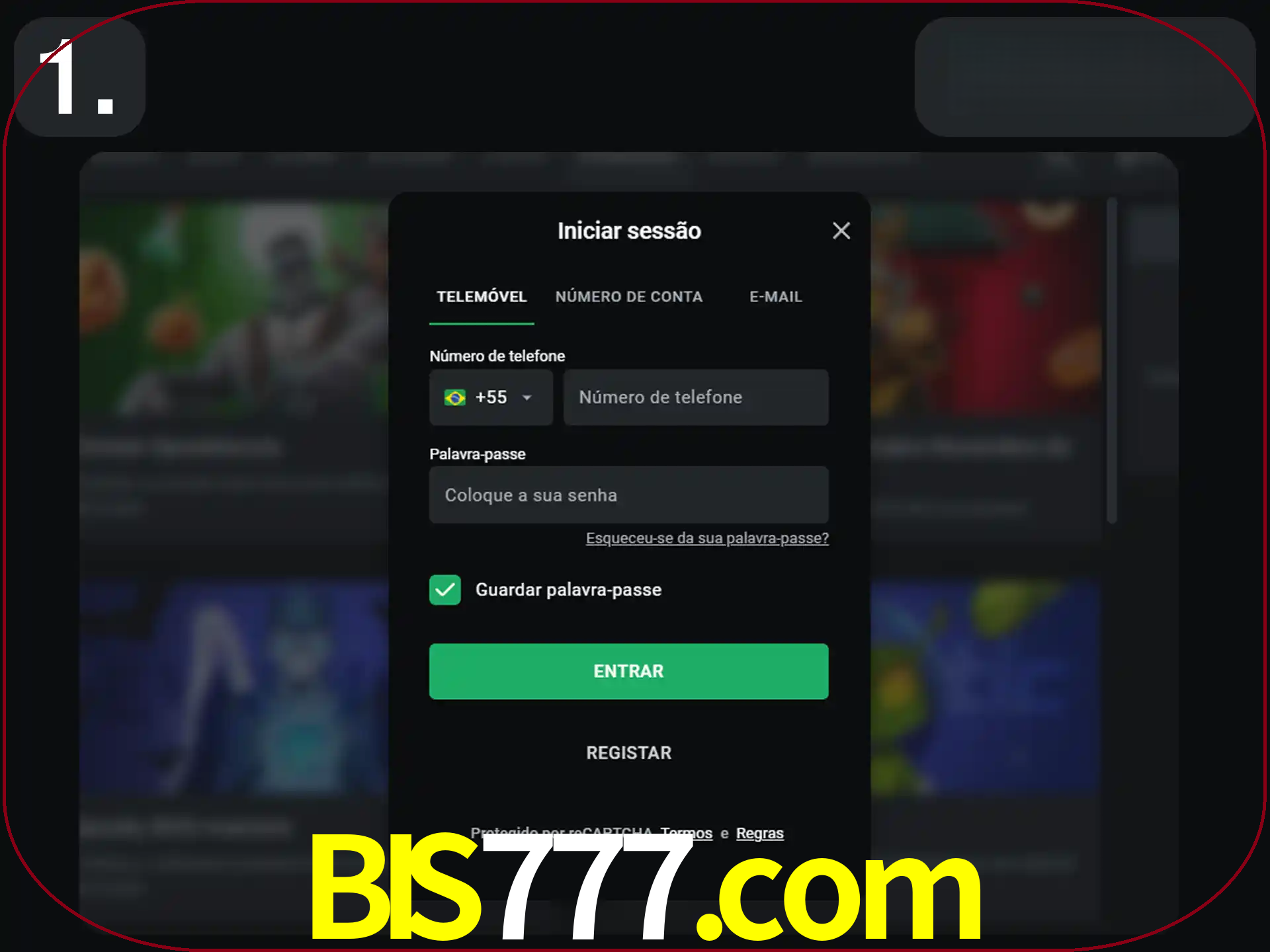 Acesse o site.